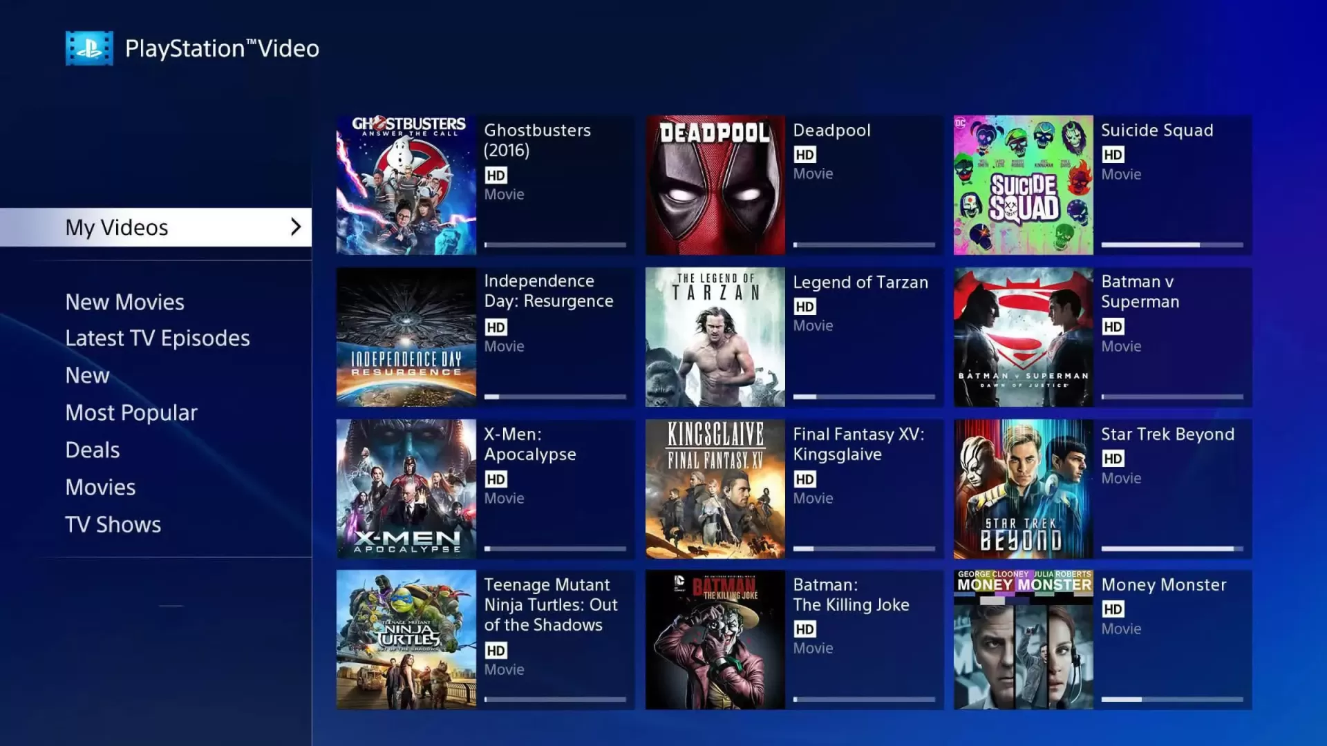 Sony entfernt über 500 gekaufte Filme von PlayStation