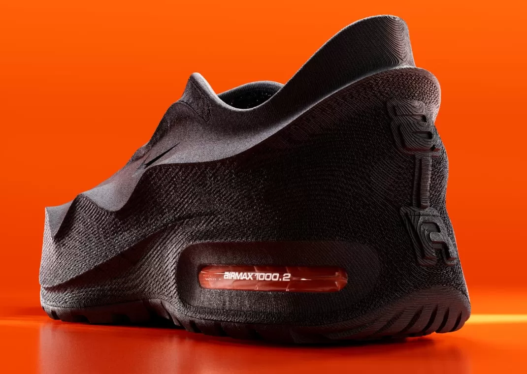 Nike Air Max 1000.2: 3D-Sneaker in Hyper Crimson
