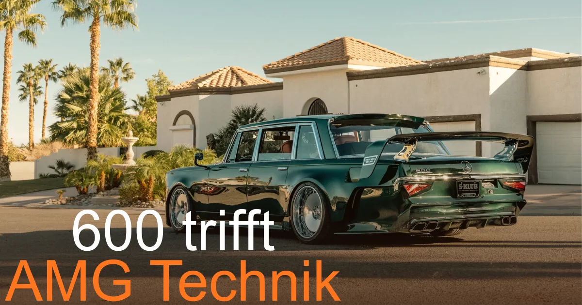 Mercedes 600 mit AMG S 63 Technik neu aufgebaut
