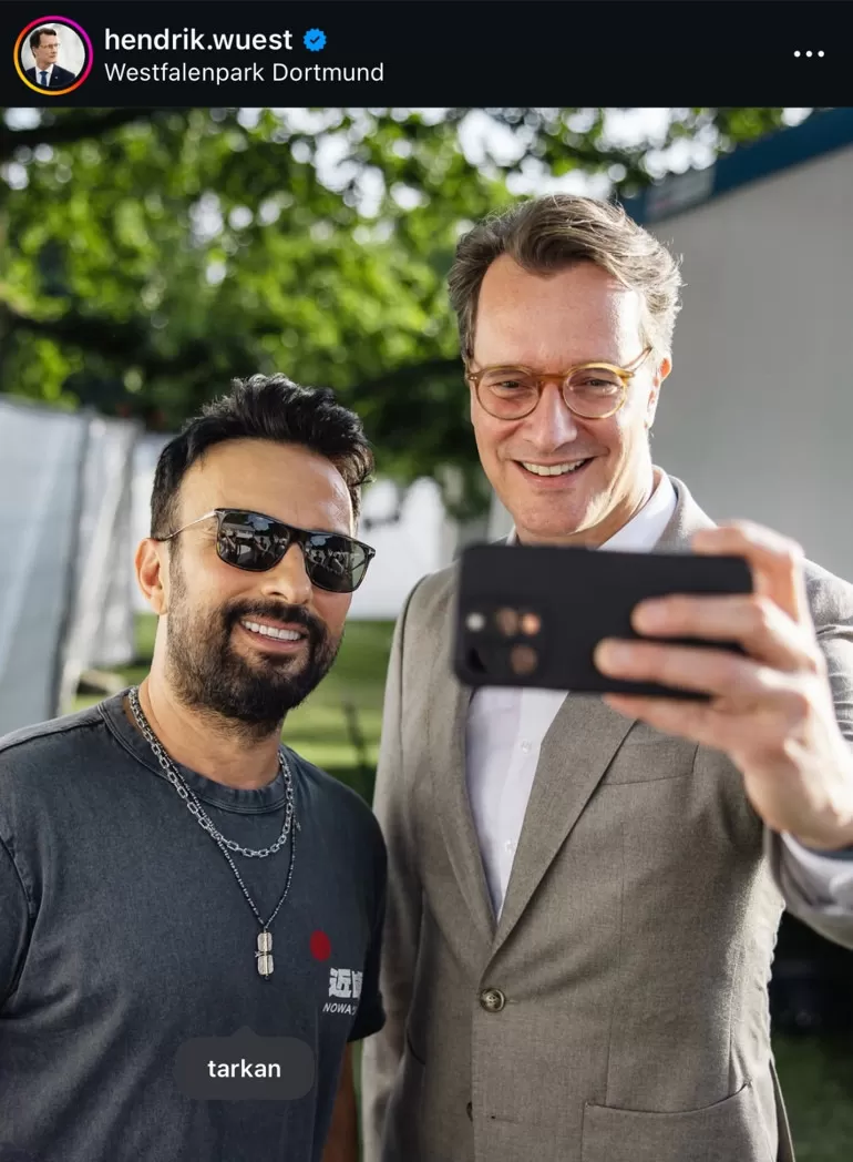 Tarkan begeistert Dortmund – Hendrik Wüst besucht Konzert