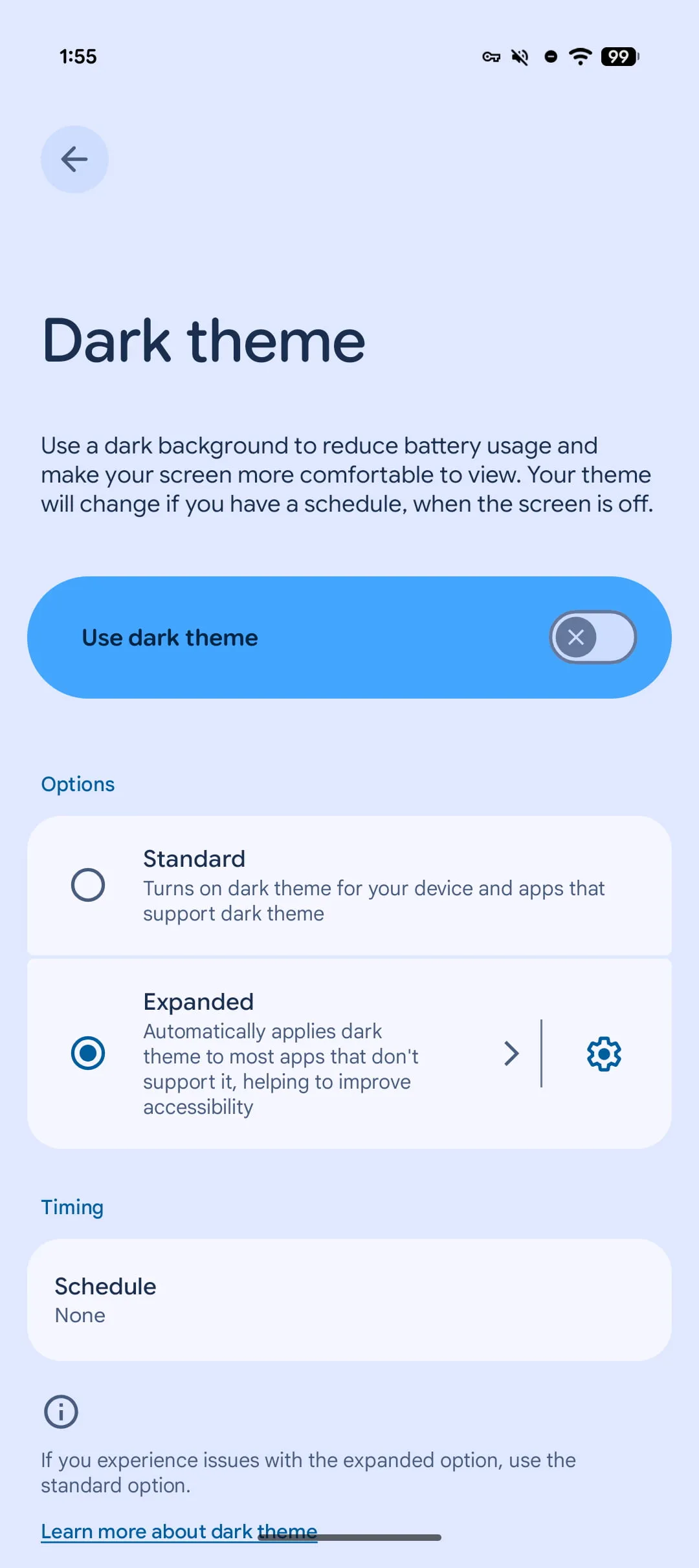 Android 17 Beta 3 Dark Theme Interface
