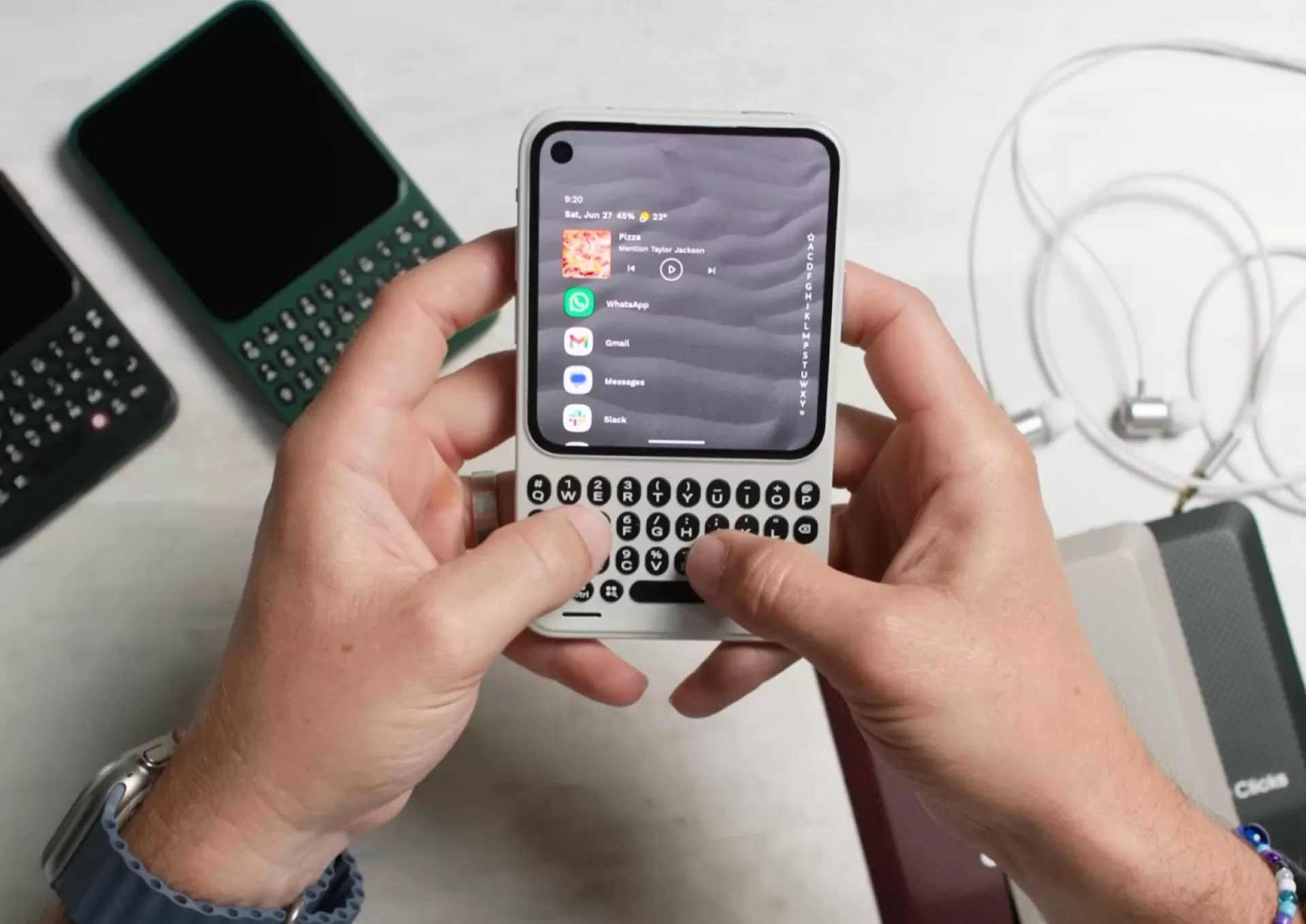 Clicks Communicator zeigt sich erstmals im Hands-on-Video