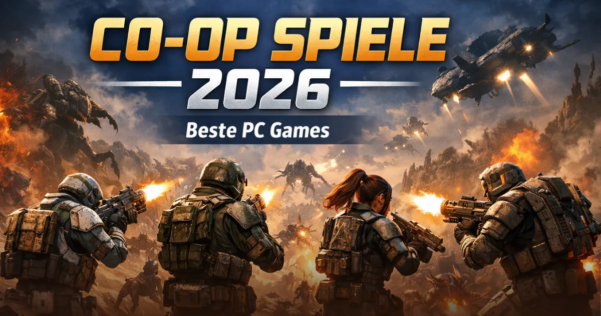 Beste Co-op Spiele 2026 für PC: Teamplay, Langzeitspaß und die besten Koop-Games
