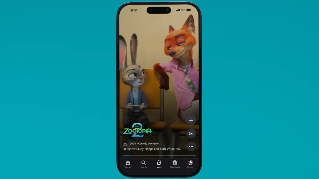 Disney+ führt neues Videoformat ein, um mit TikTok und YouTube zu konkurrieren
