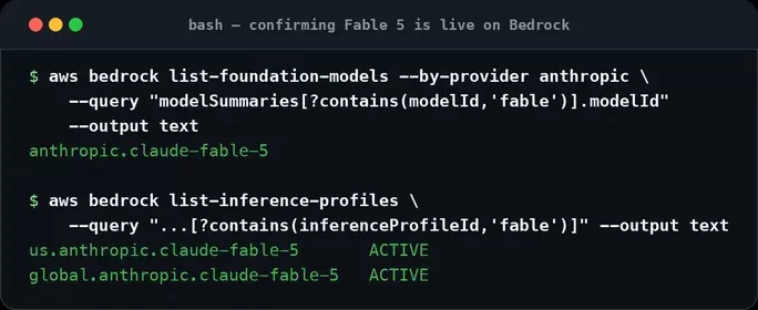 Claude Fable 5 Auf Bedrock Erfordert Datenteilung Mit Anthropic