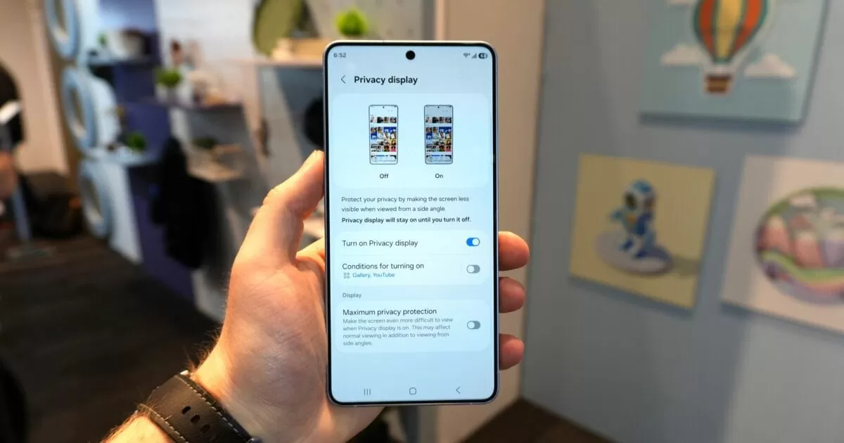Galaxy S26 Ultra: Privacy Display Versteckt Benachrichtigungen