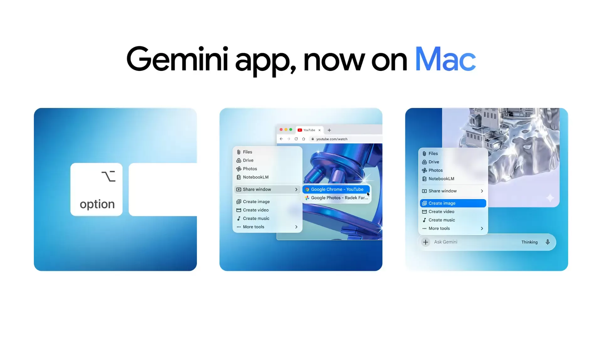 Gemini App für Mac: Googles KI jetzt nativ auf macOS