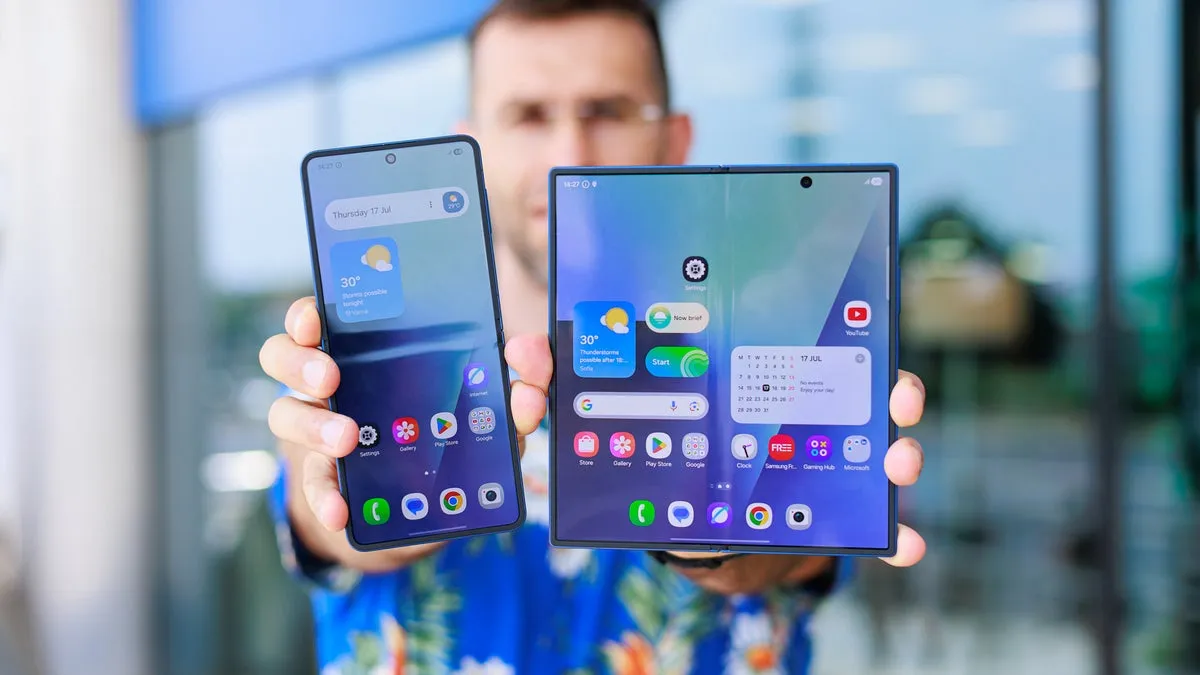 Samsung Wide Fold taucht in frühen One UI 9-Builds auf
