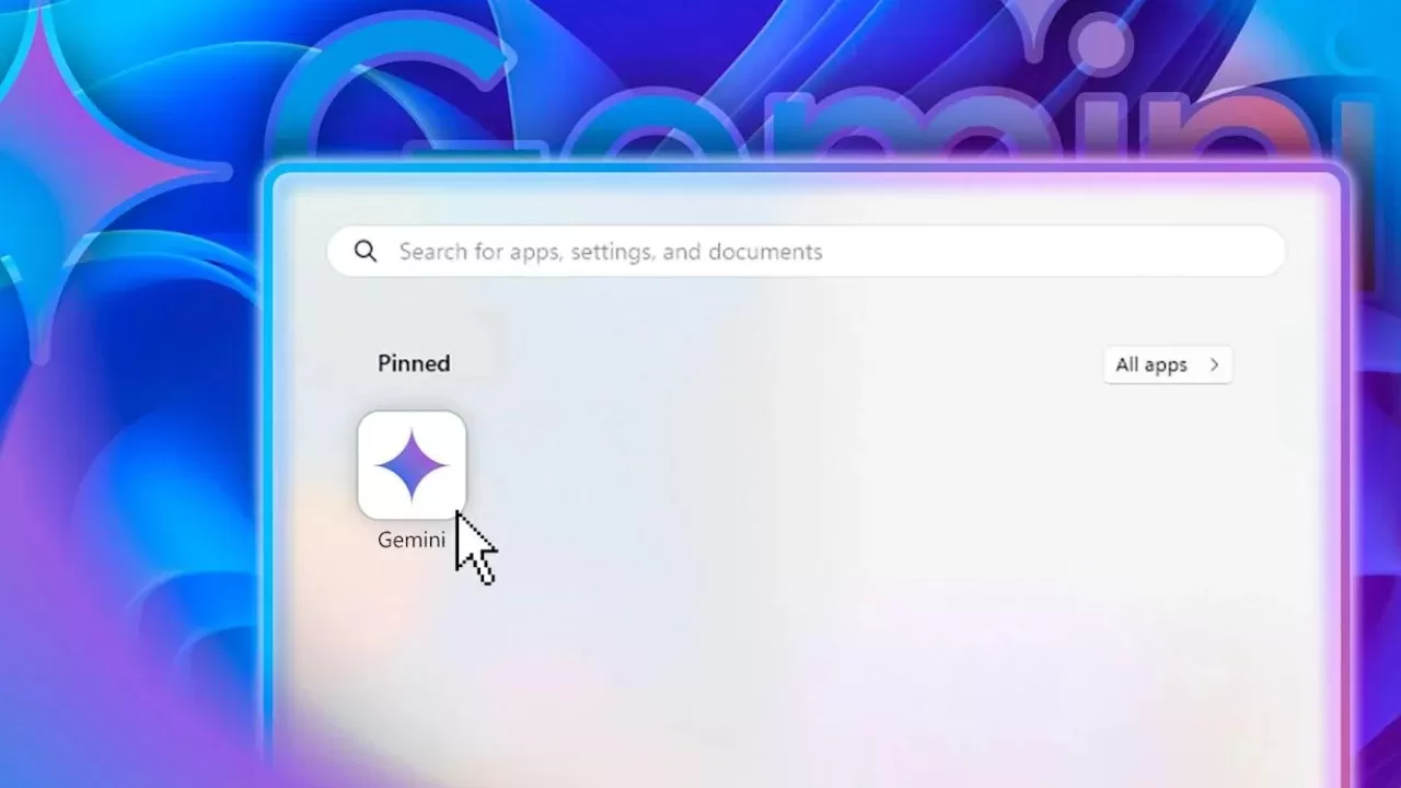 Google Gemini Windows Desktop-App mit Alt+Space Schnellzugriff und Dateisuche