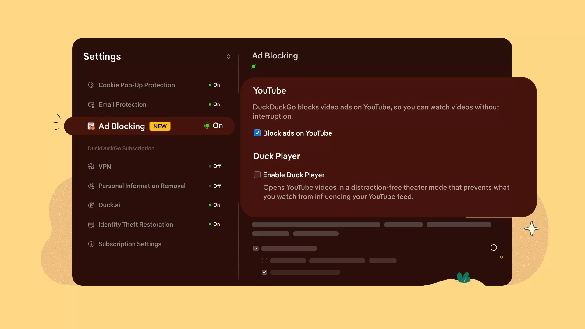 DuckDuckGo blockiert YouTube-Werbung direkt im Browser