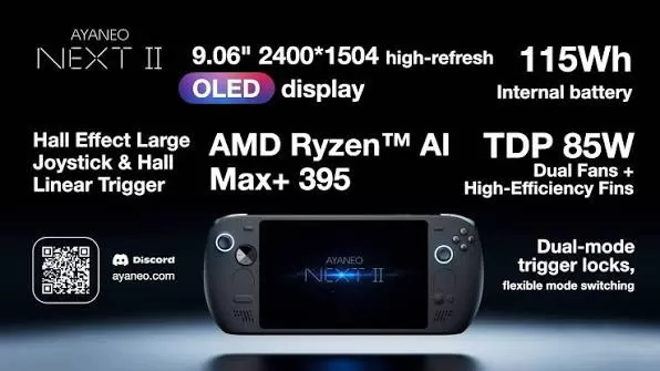 AYANEO Next 2 startet mit High-End-Hardware und Premiumpreis
