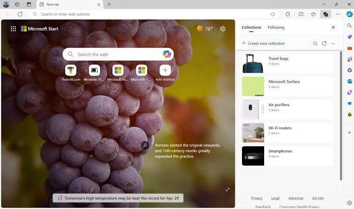 Microsoft Edge Entfernt Collections Und Setzt Stärker Auf KI