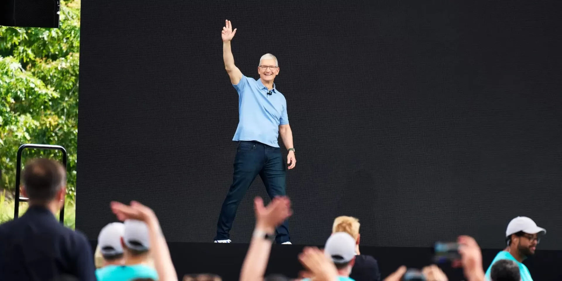 Apple WWDC 2026 – Tim Cook auf der Bühne bei Apple-Event