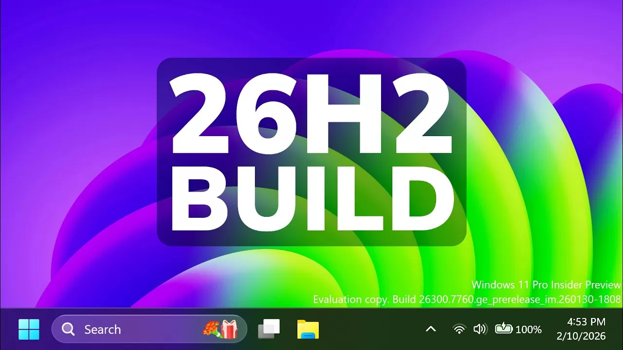 Windows 11 26H2 Als Nächstes Großes Update Bestätigt