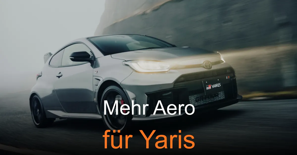 Toyota GR Yaris mit neuem Aero-Paket