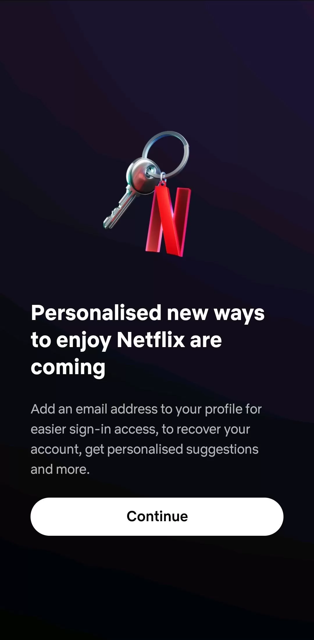 Netflix testet neue E-Mail-Pflicht für Profile