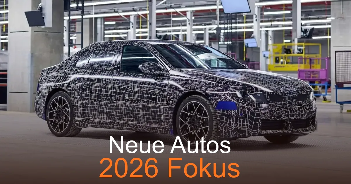 Neue Autos 2026: Was jetzt kommt