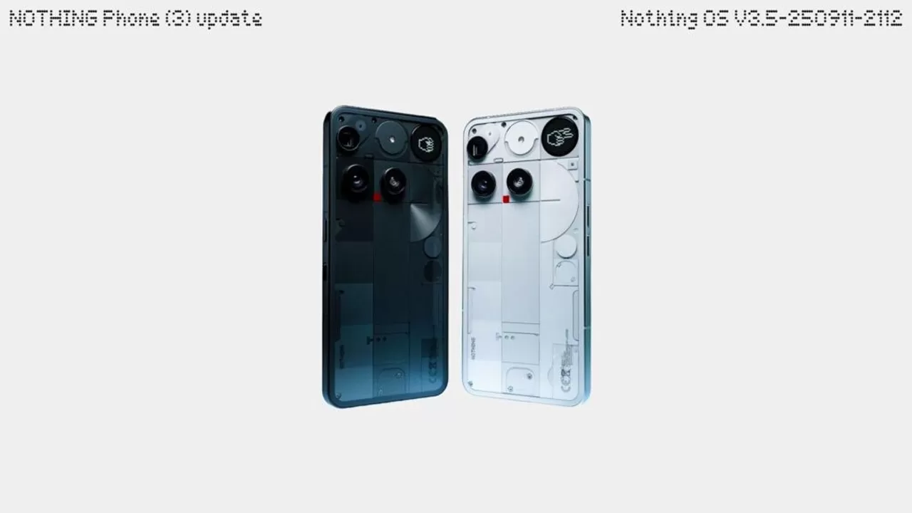 Nothing Phone 3 Design und Nothing OS Interface