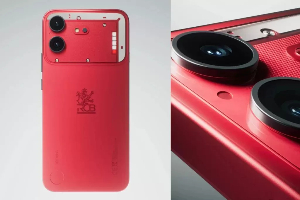 Nothing Phone 4b RCB Edition zeigt sich vor dem Launch