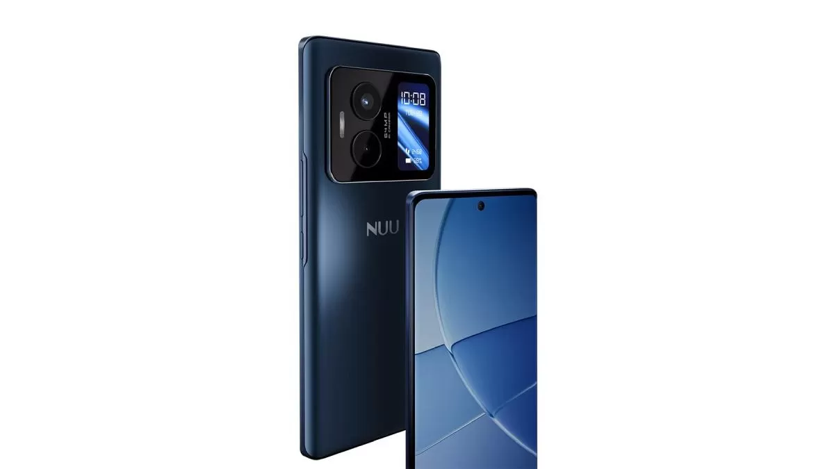 Nuu B40 5G: Günstiges Smartphone mit Zweitdisplay startet