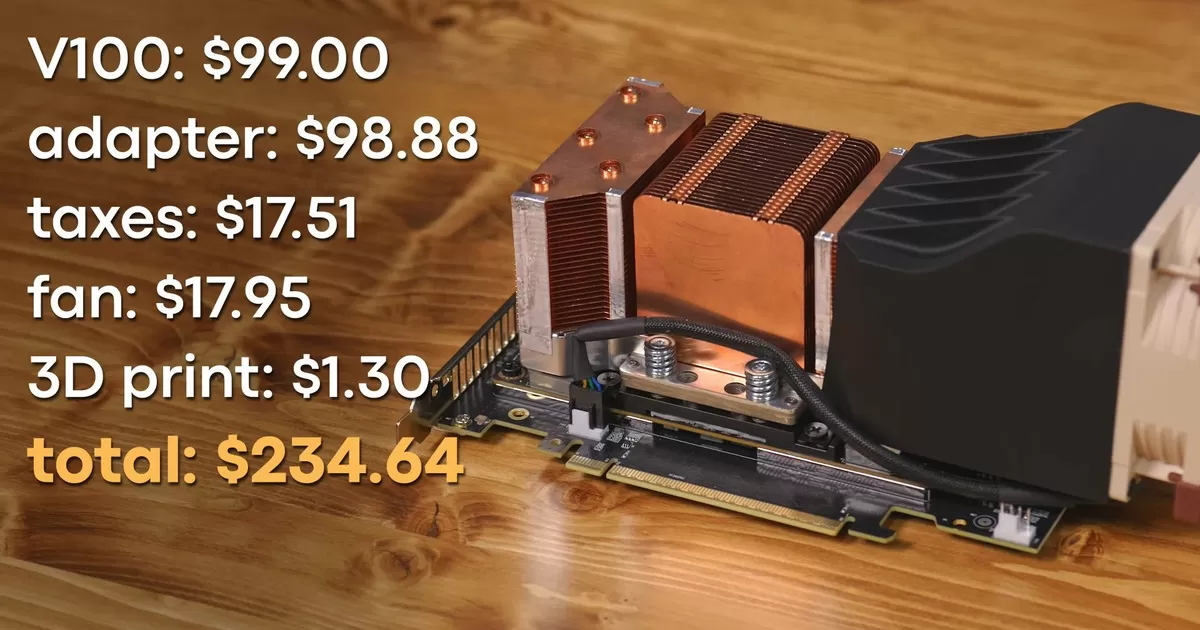 NVIDIA V100 Für 100 Dollar: Alte KI-GPU Schlägt Moderne Karten Bei LLMs