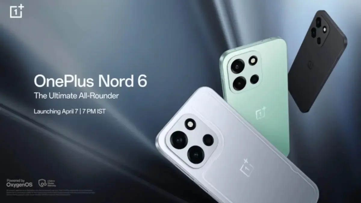 OnePlus Nord 6 offiziell vorgestellt: 9.000-mAh-Akku, Snapdragon 8s Gen 4 und mehr