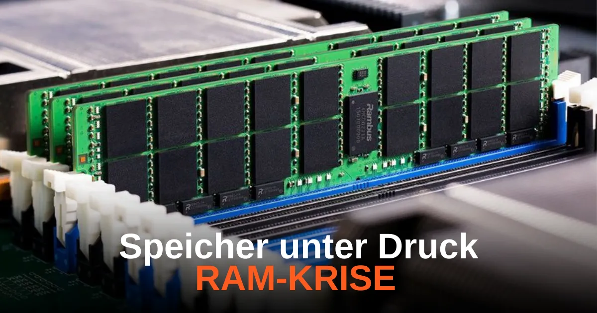 RAM-Krise hält an – und SSDs rücken jetzt näher